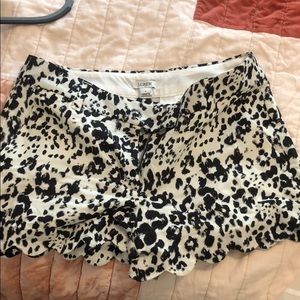 Leopard print shorts